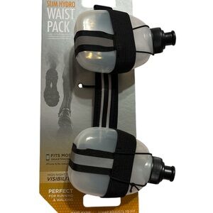 Avia Black Adjustable Waist Water Pack Bottles